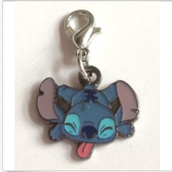 Lilo Stitch Alien Charm Disney Purse  Zipper Pull Vintage Aulani Hawaii Ohana - Picture 3 of 8